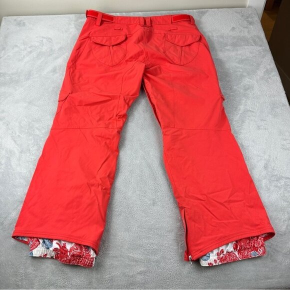 Nike Women's Snowboarding Pants XL Pink Relaxed Straight Leg - Picture 5 of 16